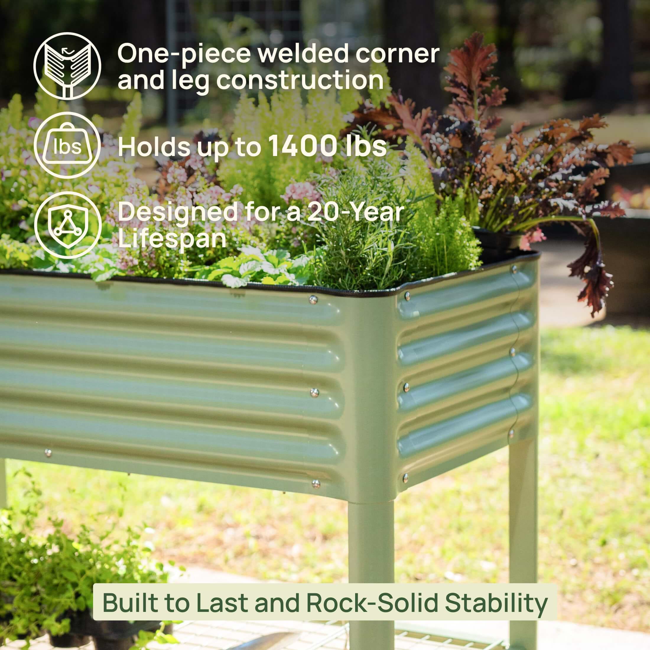 NEIGHBORHOOD SRL . GARDEN BED / I-S 新品 Original Raised Garden Bed 80 sq ft 12ft x 12ft RC12T8S64B