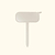 Magnetic Plant Tag Pearl White | Vego Garden