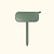 Magnetic Plant Tag Olive Green | Vego Garden