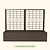 Vego Modern Privacy Wall Trellis