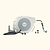 Retractable hose reel Set 130ft Cloud White | Vego Garden