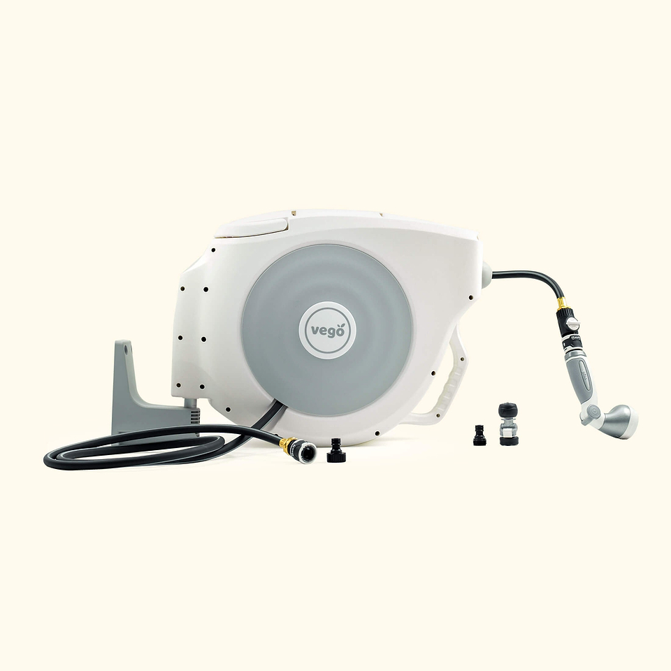 Retractable Hose Reel Sets – Hi-Flow, Wall-Mounted | Vego Garden