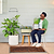vego-garden-Self-Watering-Mini-Planter-Pot-with-Trellis