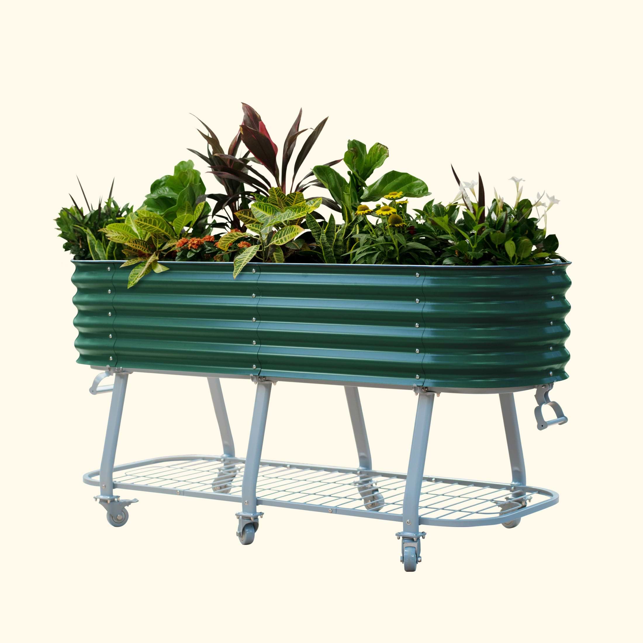 Elevated Rolling Garden Bed | Vego Garden