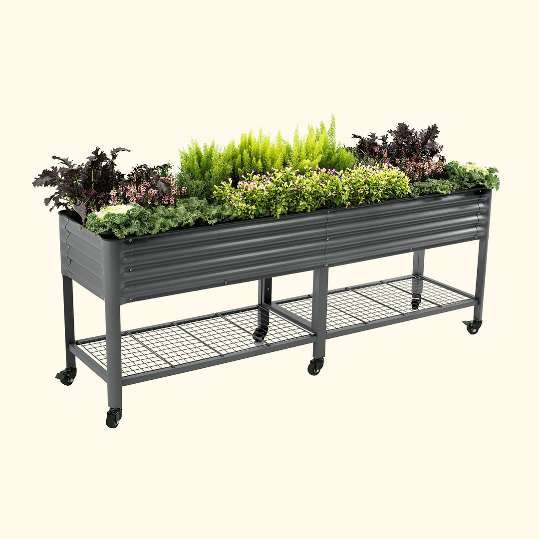 2x8 self watering planter box Elevated Garden Bed