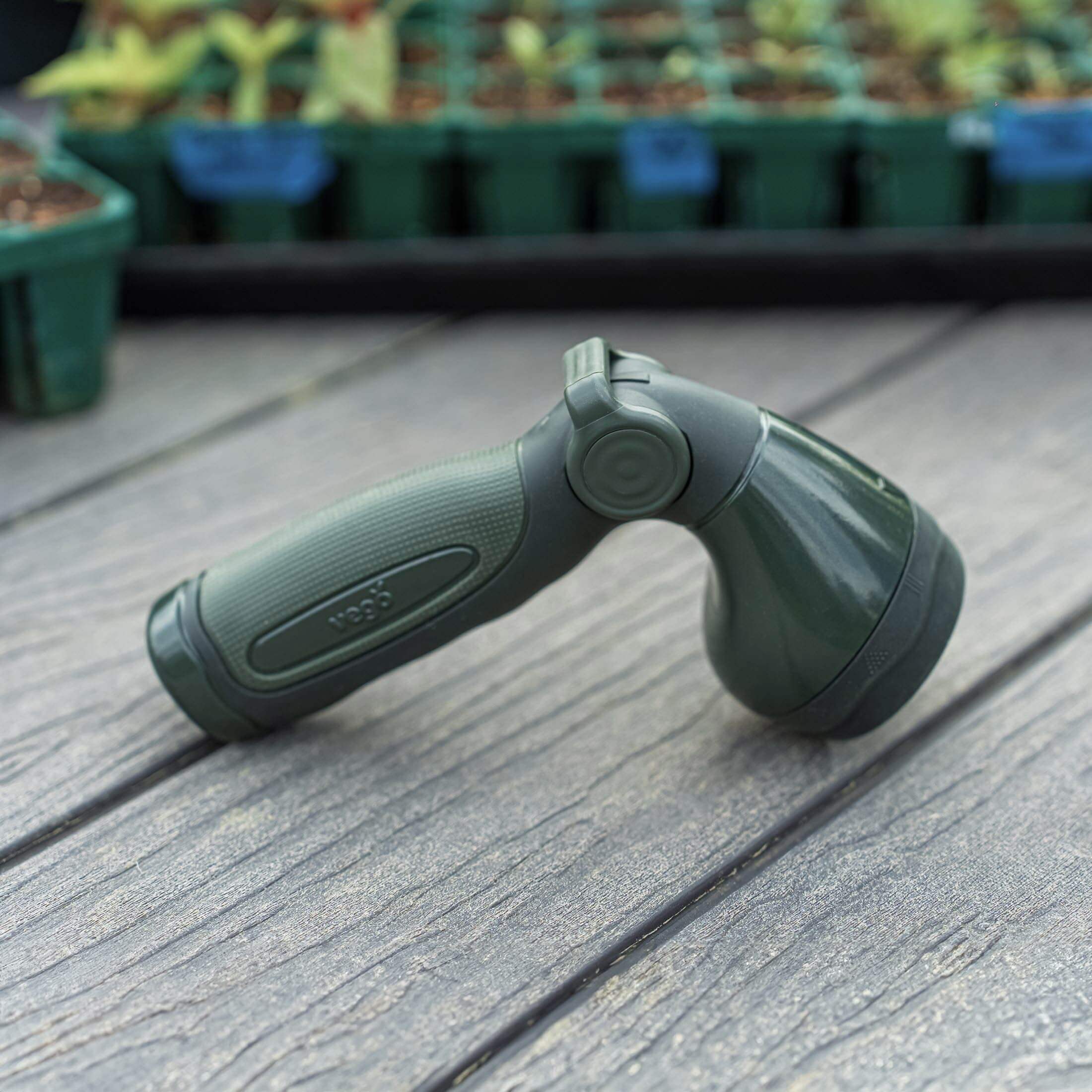 Discover the 9-Pattern Thumb Control Spray Nozzle | Vego Garden