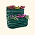 Vego Garden Cascading metal raised garden bed kit standard size British Green color