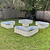 17 tall L-shaped metal garden container - Standard Size | Pearl White | Vego Garden raised garden bed 