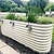   32" Extra Tall 9 In 1 Modular Raised Garden Bed Kit | Vego Garden | Pearl White