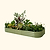 Vego Graden | 11" Tall 10 In 1 Modular Metal Raised Garden Bed Kit Olive Green