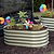 Vego Garden | 17" Tall Kids First Garden Bed 42" x 24" | Olive Green
