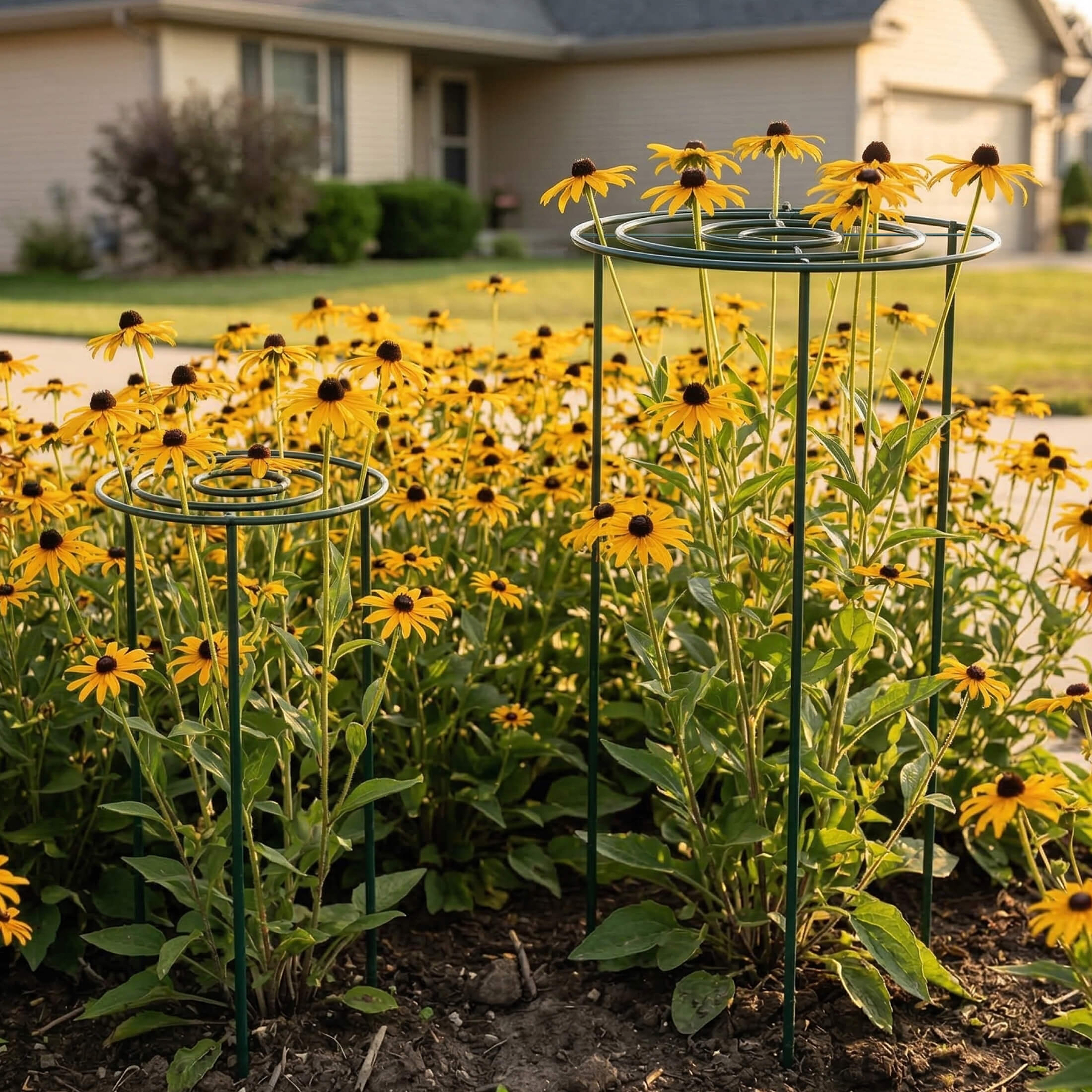 Spiral Grow Through Plant Support (3 Pack) | Vego Garden