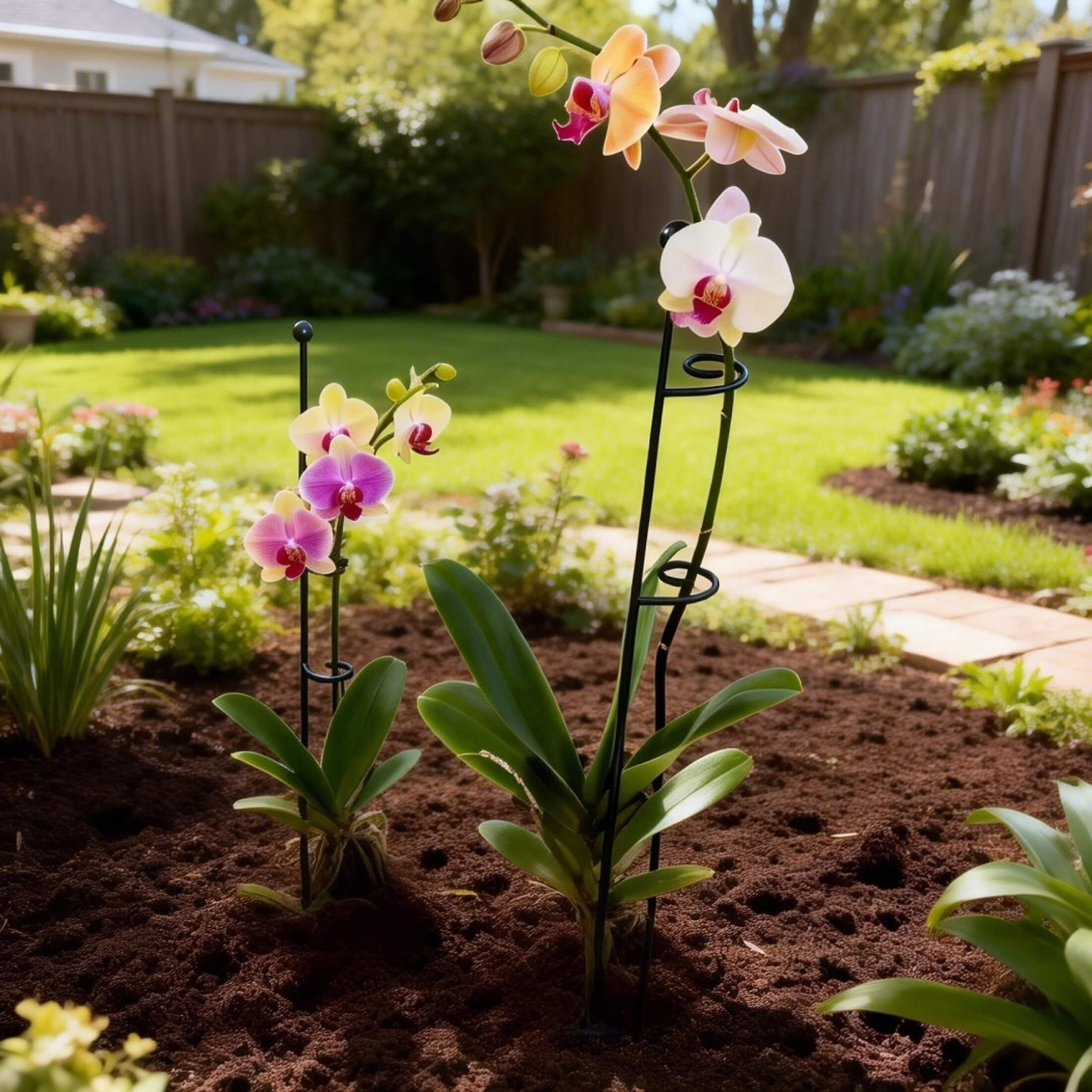 Single Stem Plant Support Loop (3 Pack) | Durable Vego Garden