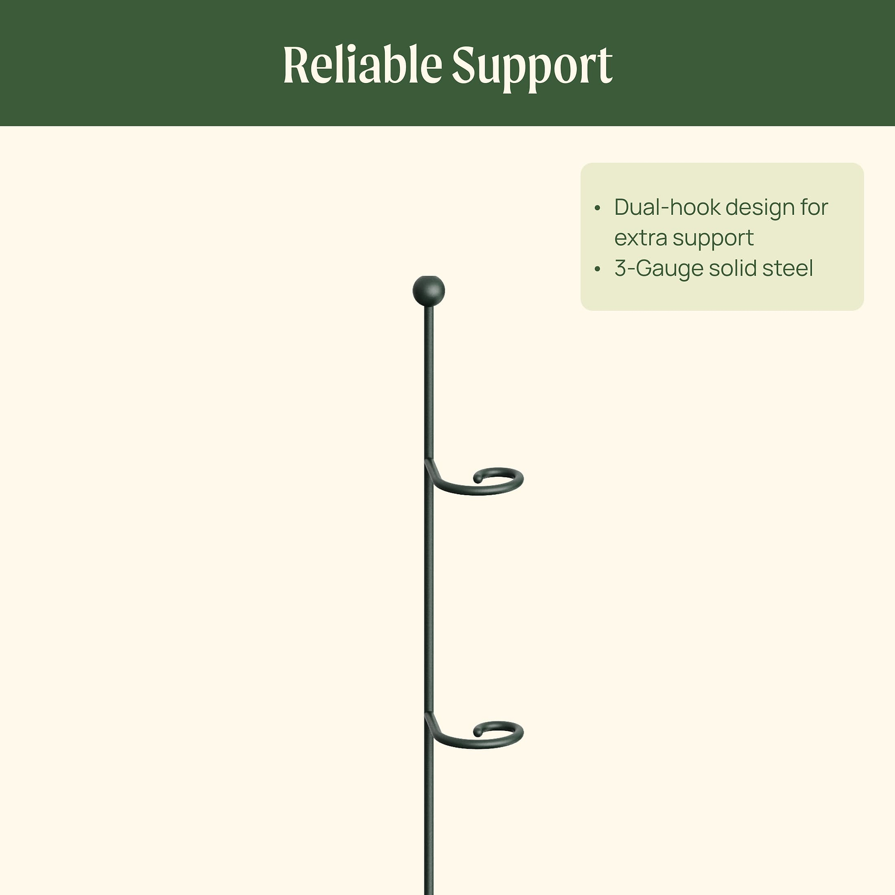 Single Stem Plant Support Loop (3 Pack) | Durable Vego Garden