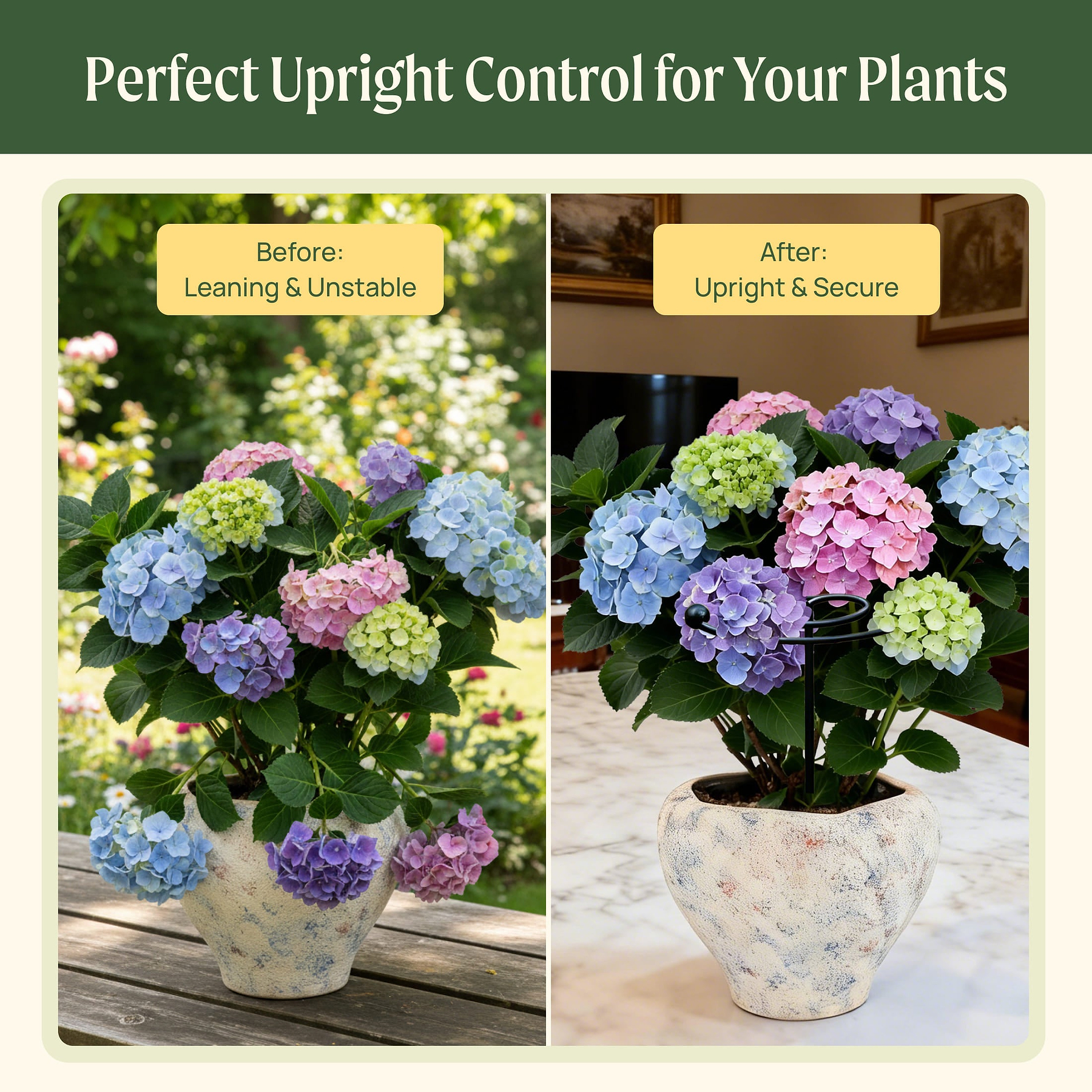 Single Stem Spiral Plant Support (3 Pack) | Vego Garden