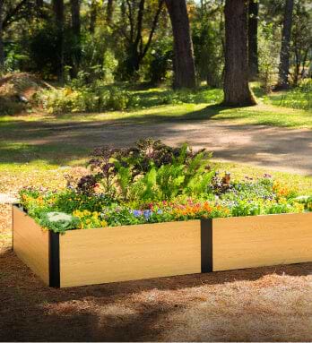 Woodgrain Garden Beds