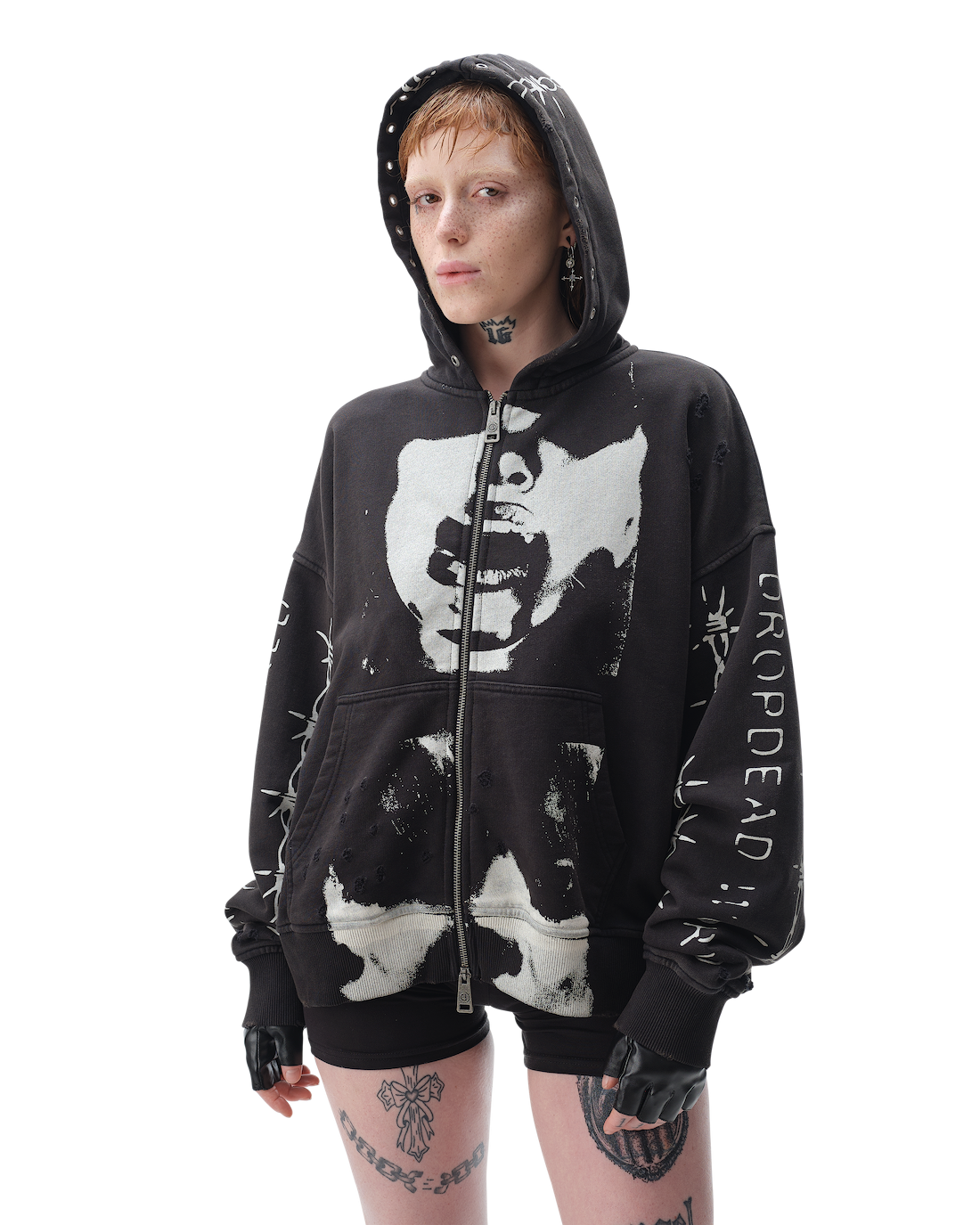 Obscure Zip-Up Hoodie