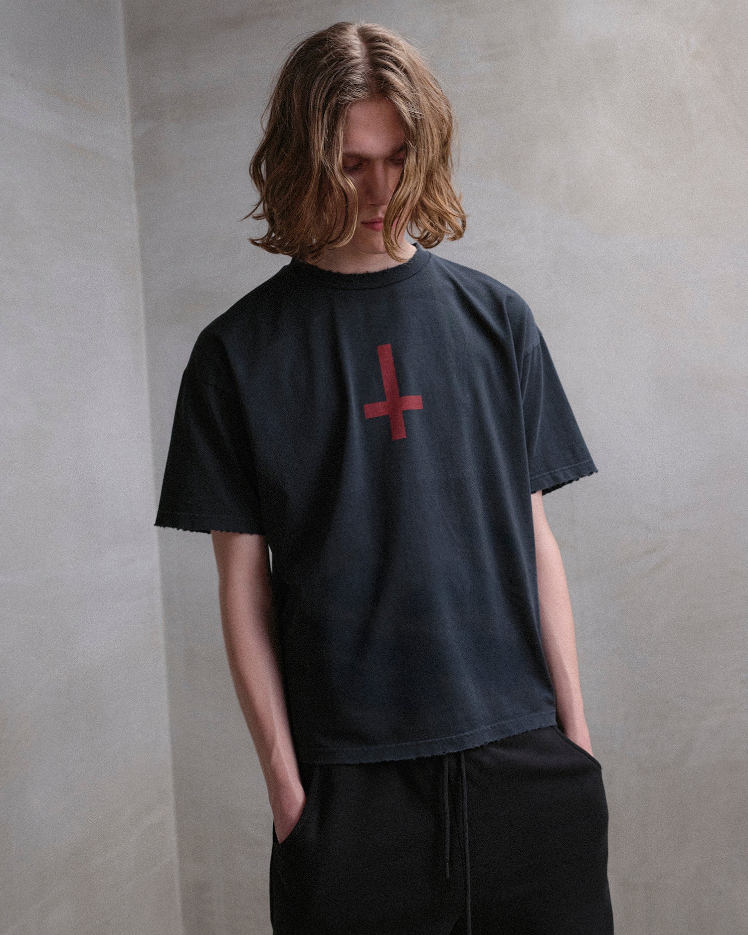 Drop Dead Black Cross Ecom -- Man