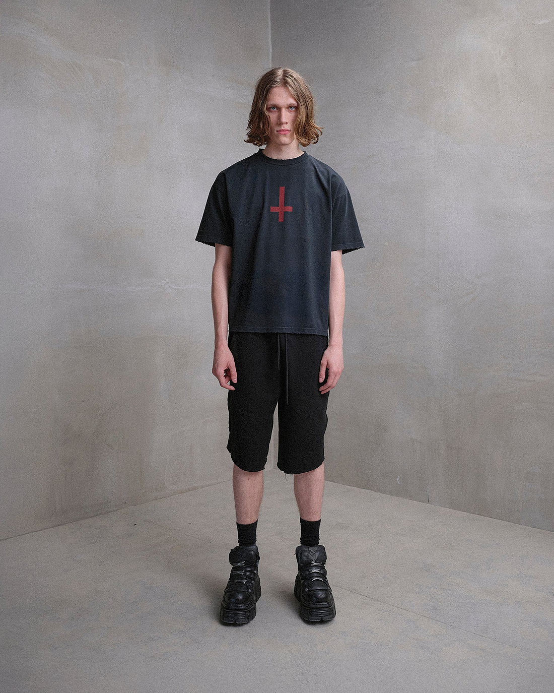 Drop Dead Black Cross Ecom -- Man