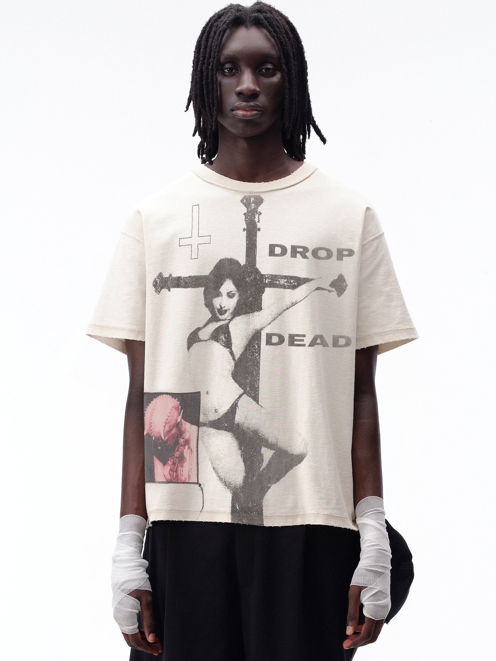 Corruption Boxy T-Shirt – DROP DEAD CLOTHING