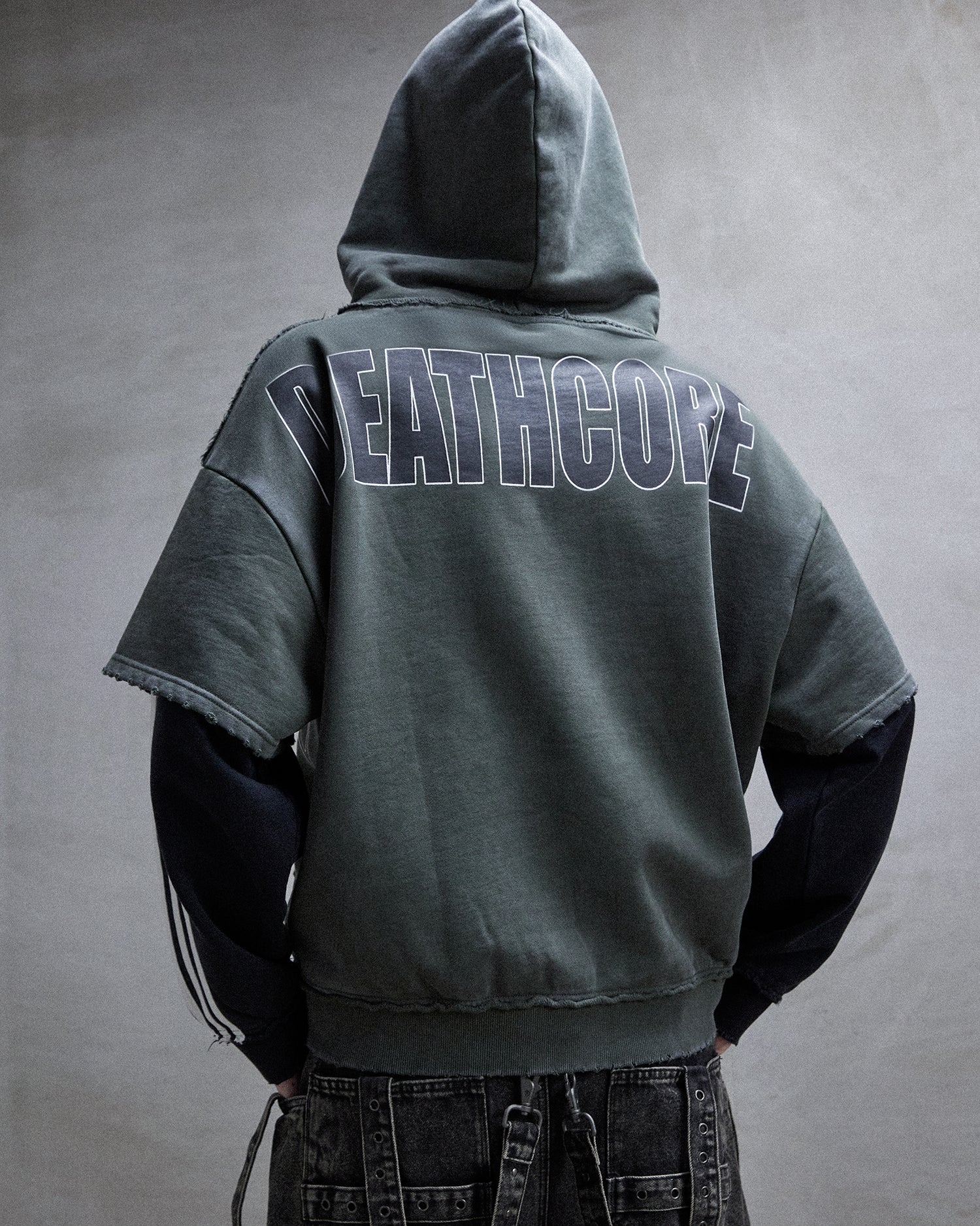 Deathcore Layered Hoodie