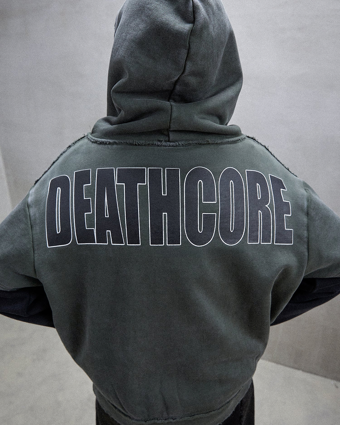 Deathcore Layered Hoodie