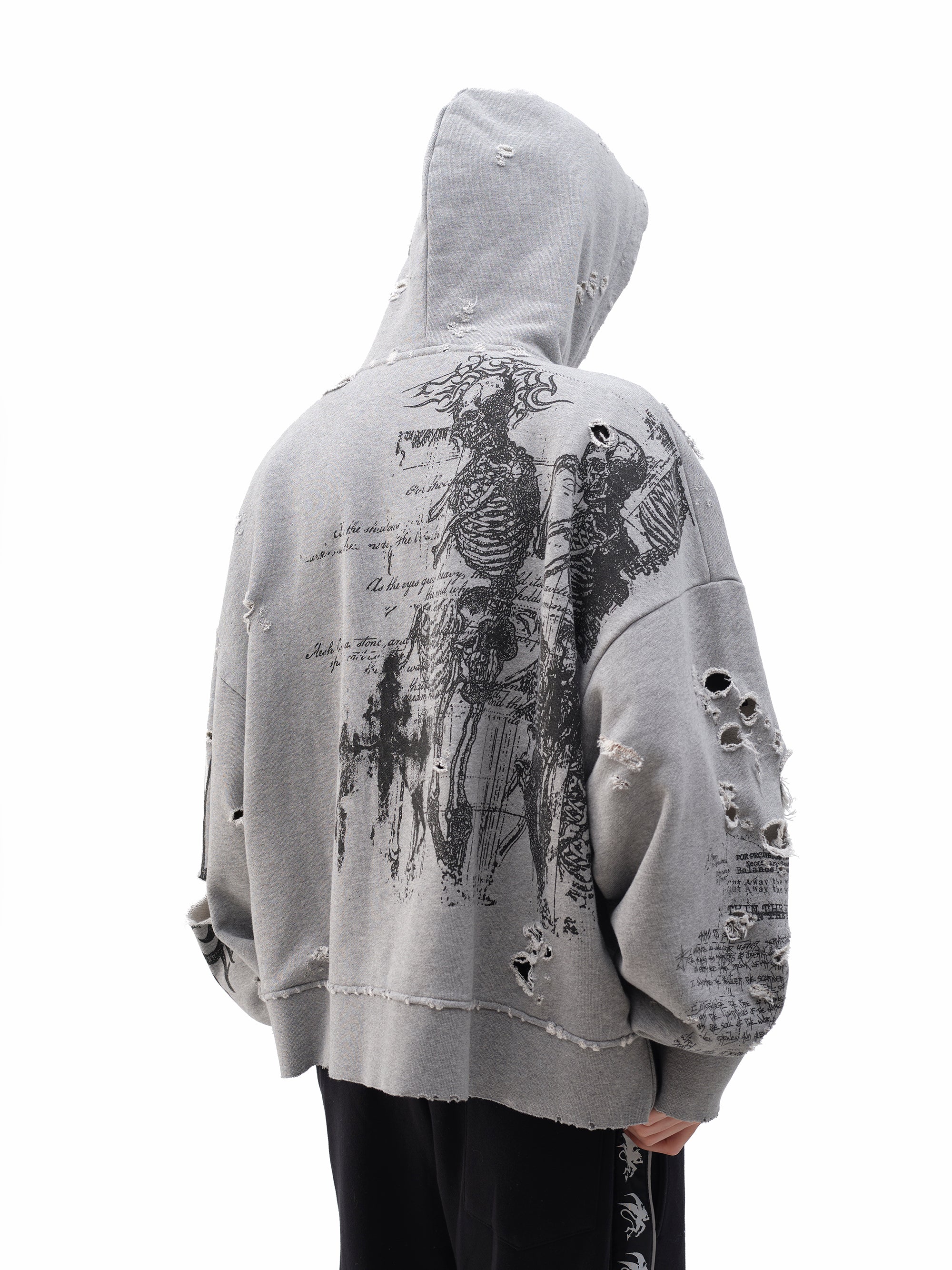 Runaway Zip-Up Hoodie – DROP DEAD CLOTHING
