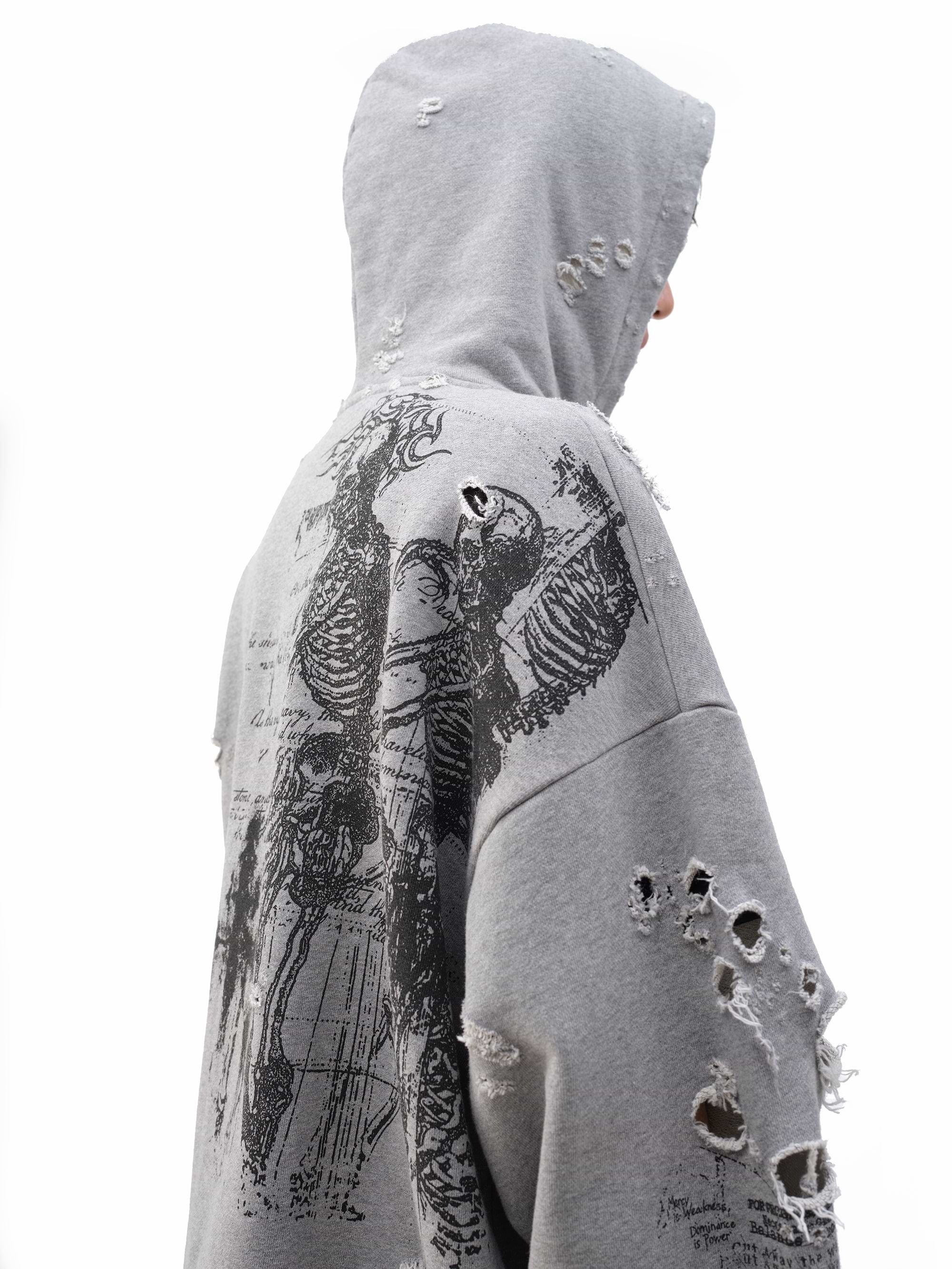 Runaway Zip-Up Hoodie – DROP DEAD CLOTHING