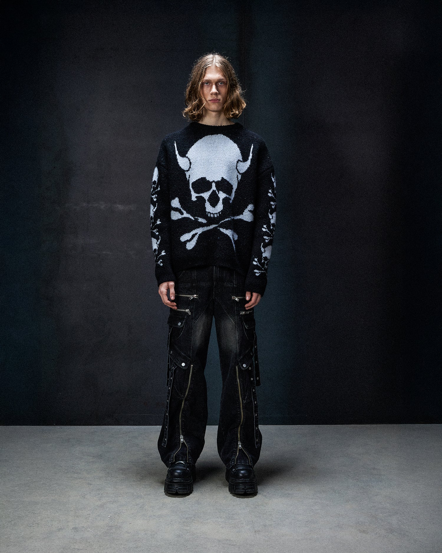 X'd Out Boxy Knit