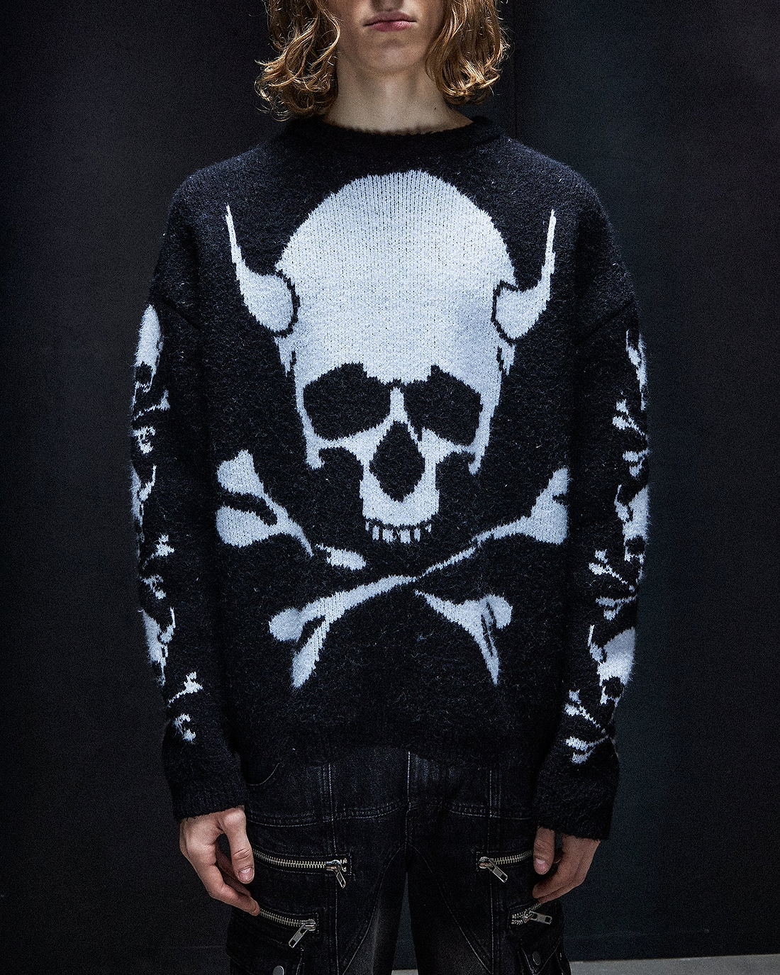 X'd Out Boxy Knit