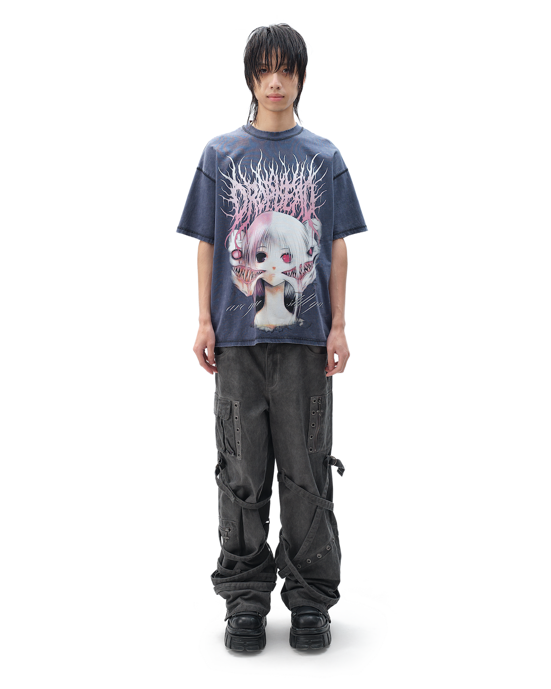 Split Boxy T-Shirt