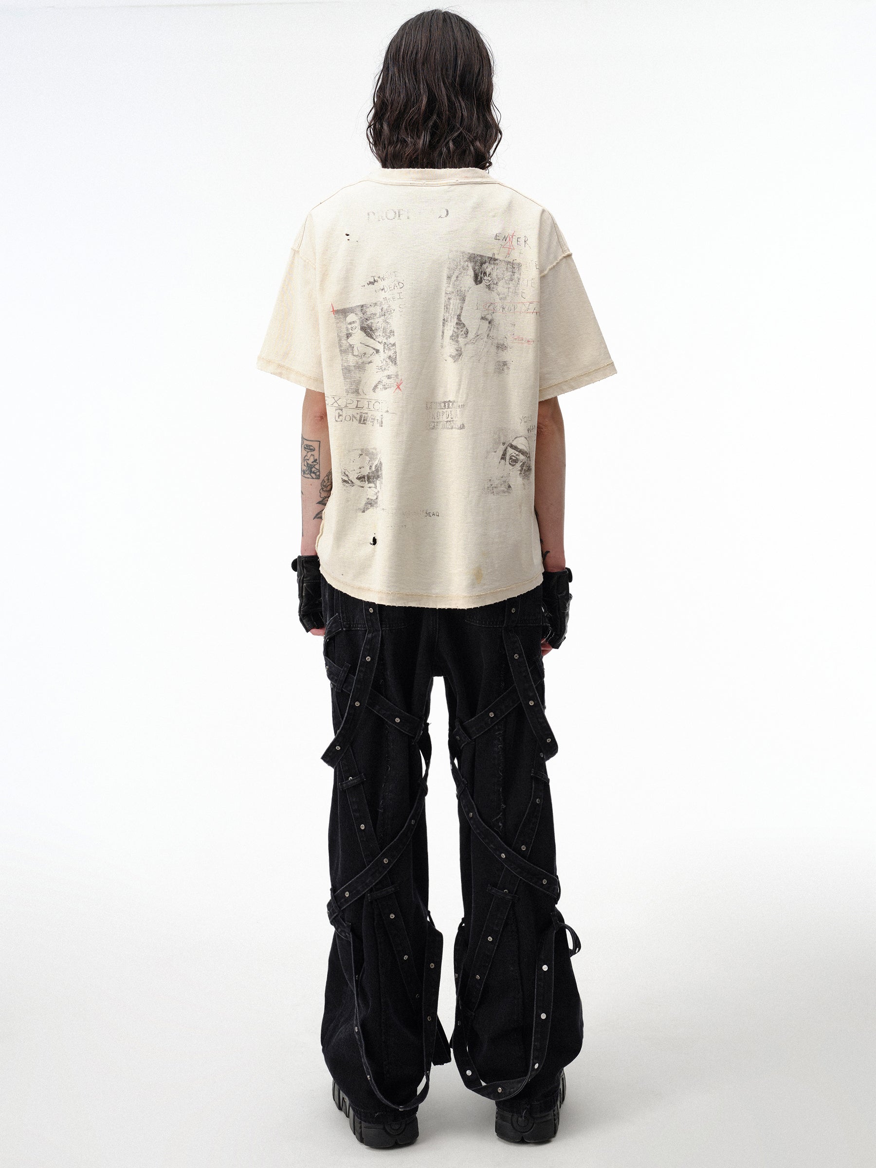Sacred Insanity Boxy T-Shirt – DROP DEAD CLOTHING