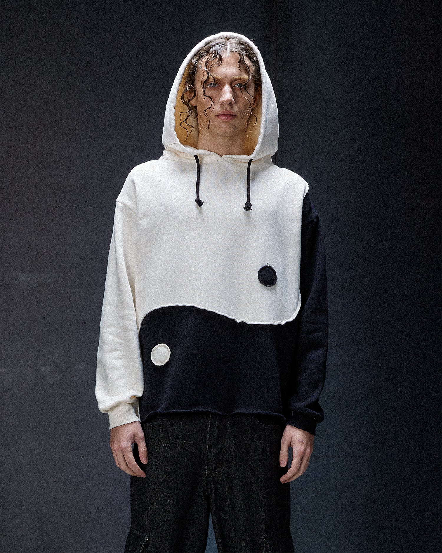 Bright Black '21 Boxy Hoodie