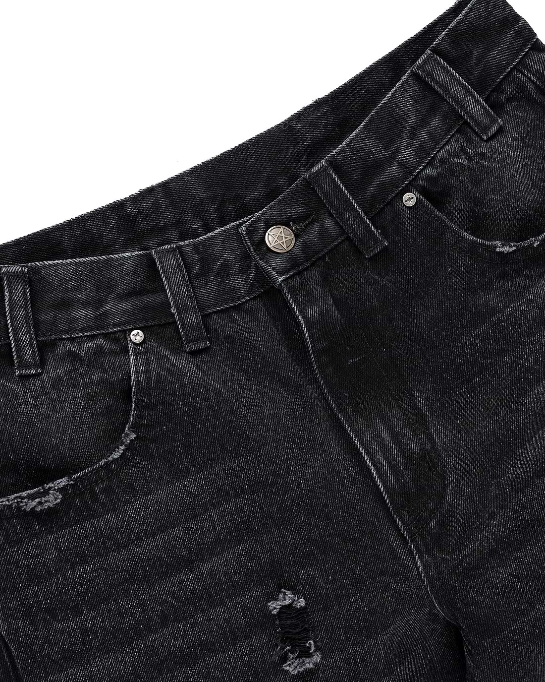 Burnout Black Jeans