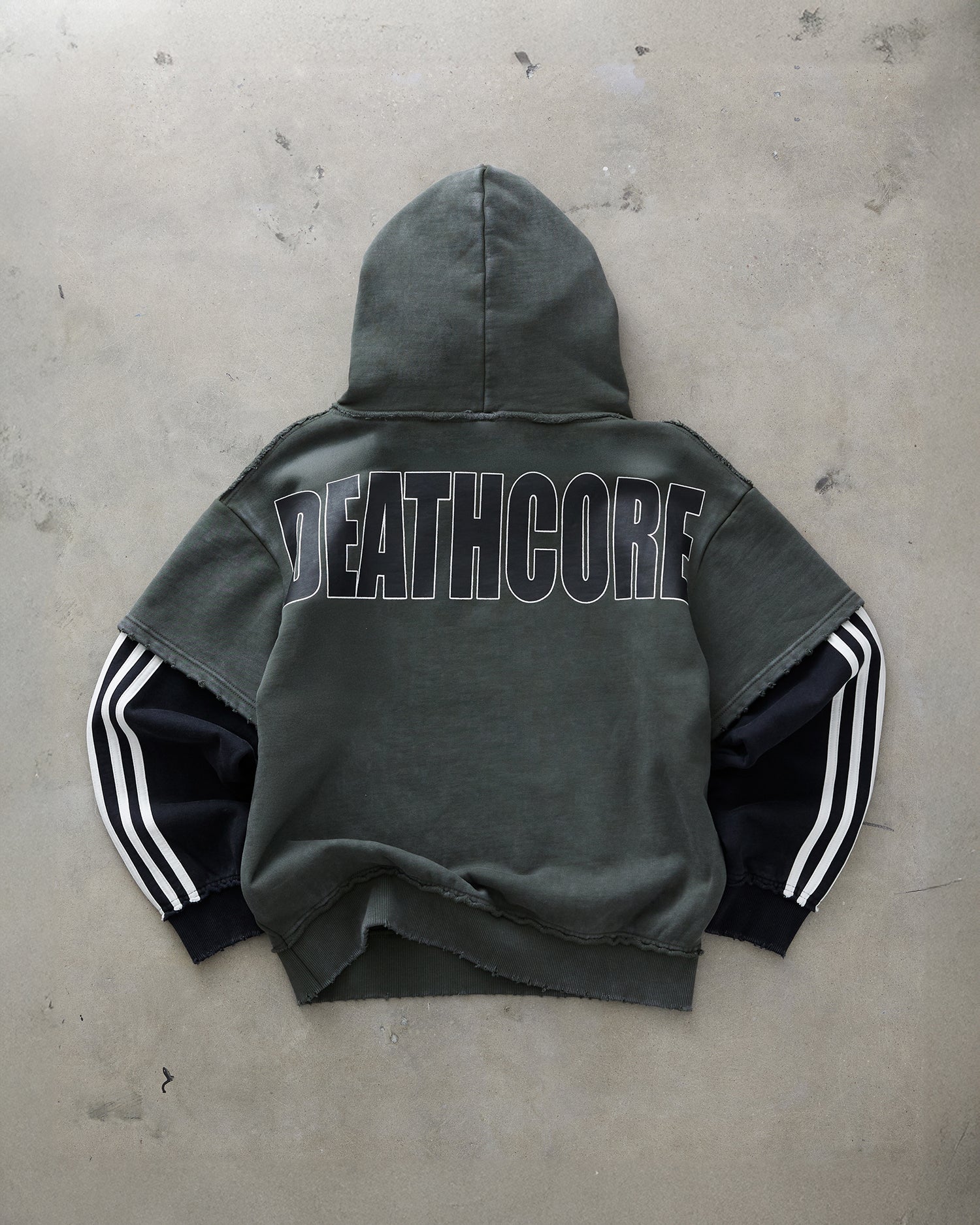 Deathcore Layered Hoodie