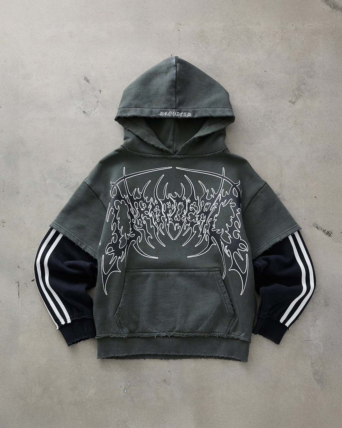 Deathcore Layered Hoodie
