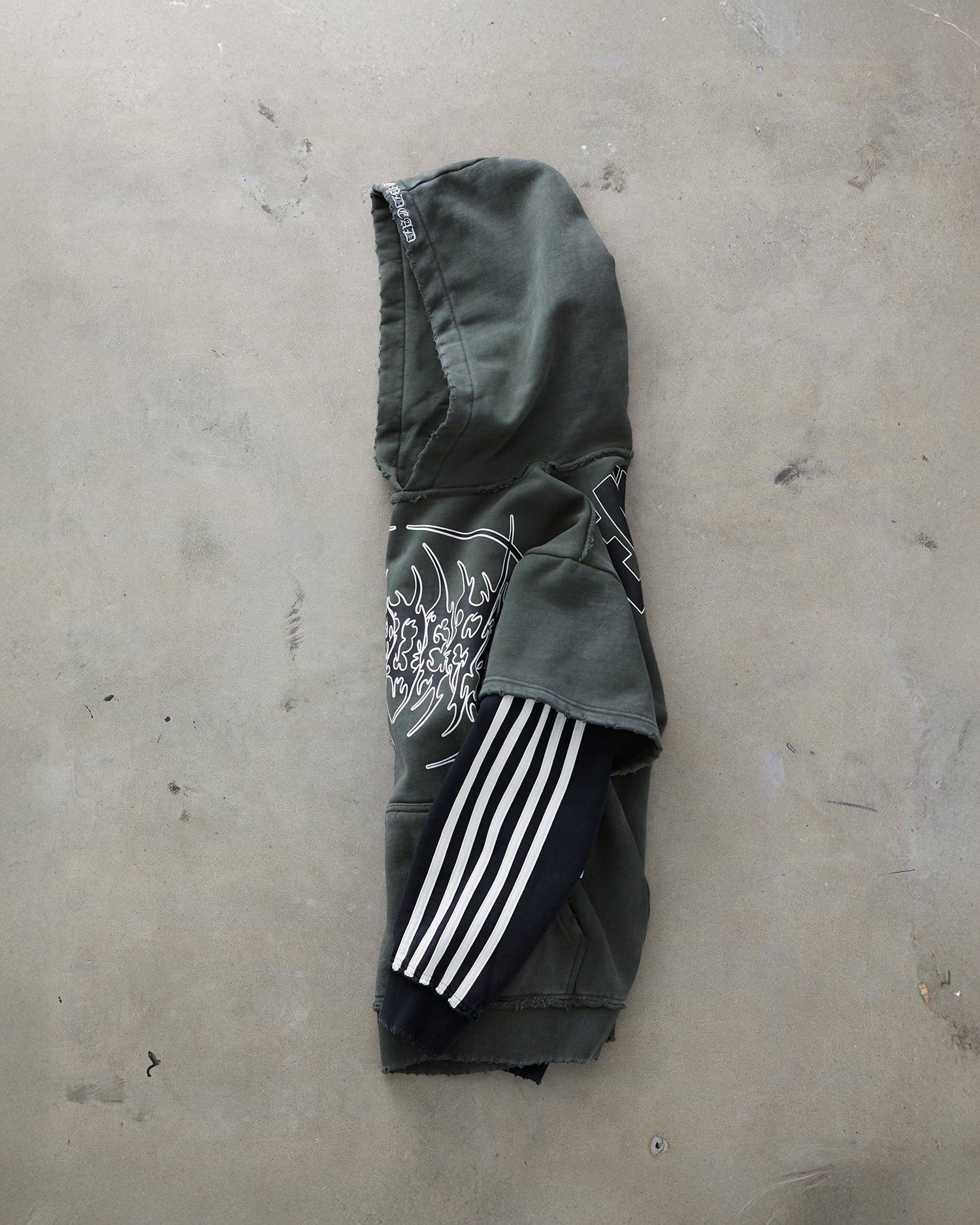 Deathcore Layered Hoodie