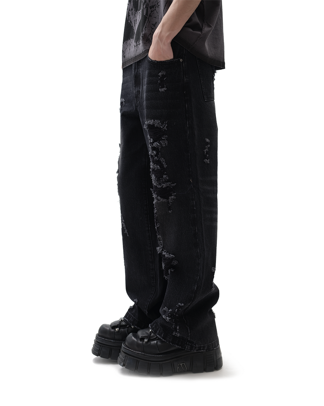 Drop Dead Burnout Black Ecom -- Man