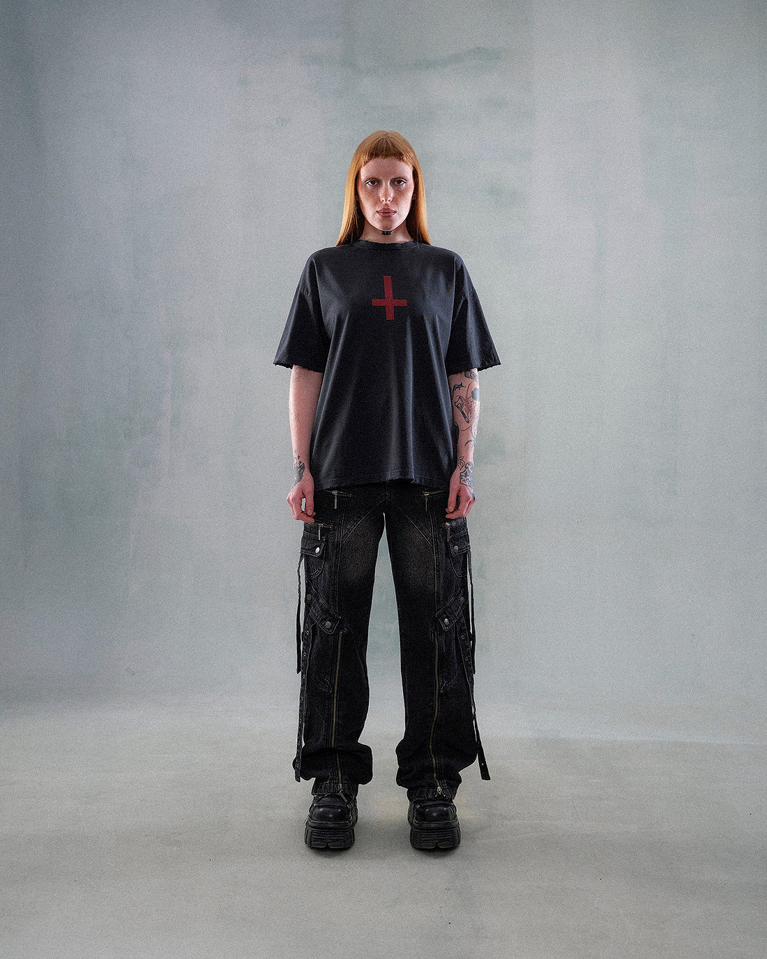Drop Dead Black Cross Ecom -- Woman