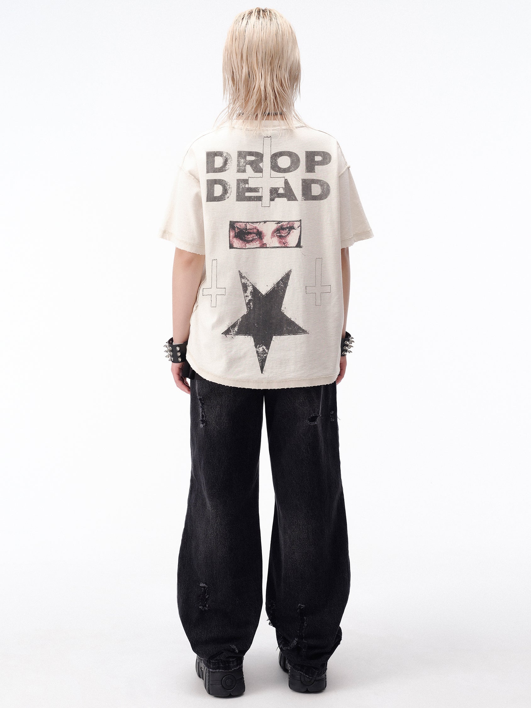 Corruption Boxy T-Shirt – DROP DEAD CLOTHING