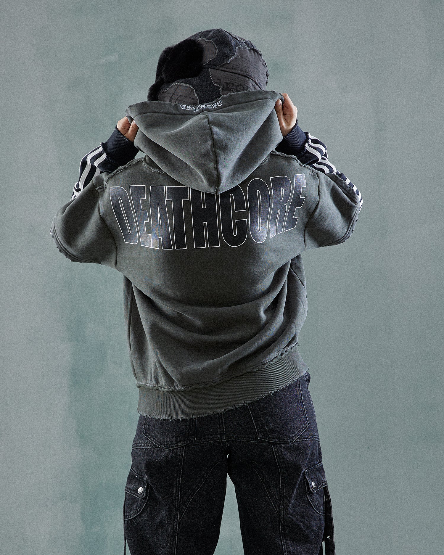 Deathcore Layered Hoodie