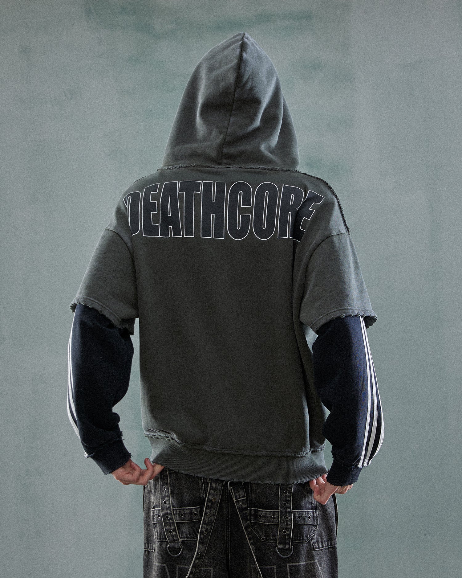 Deathcore Layered Hoodie