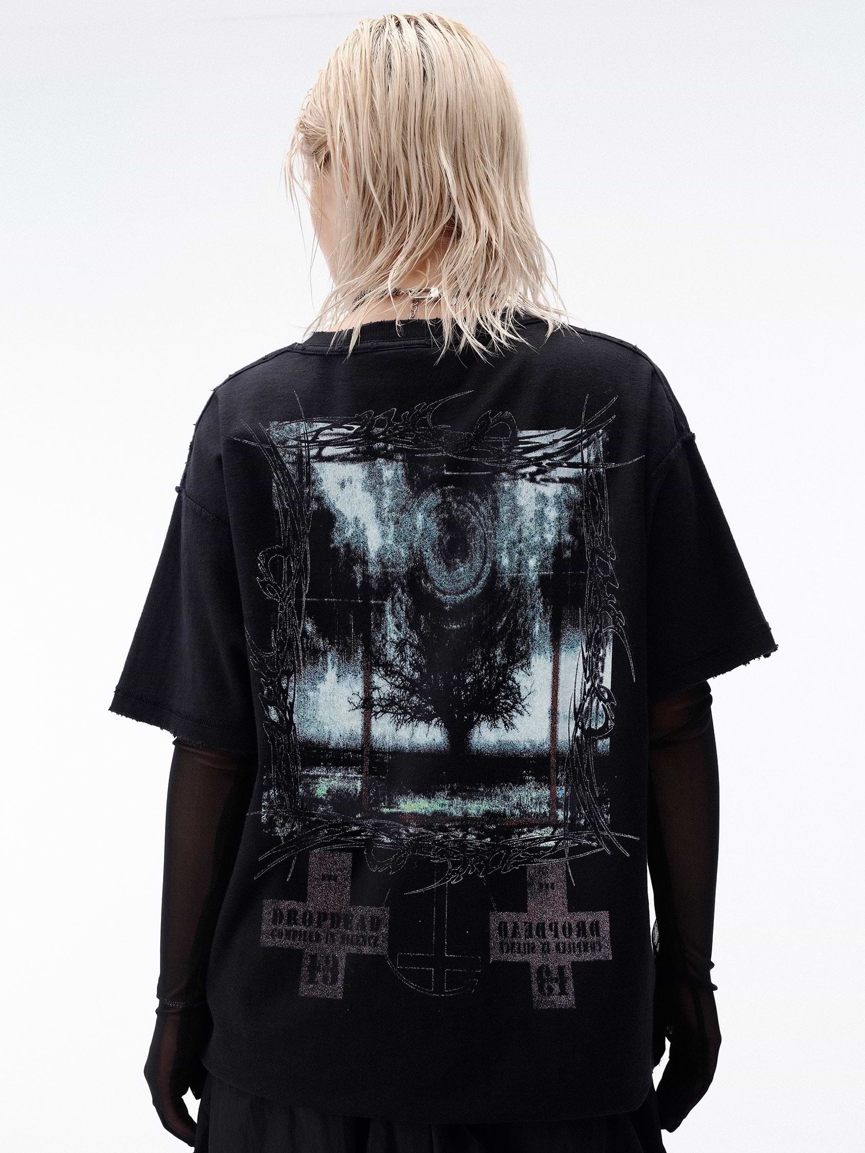 Institute Boxy T-shirt – DROP DEAD CLOTHING
