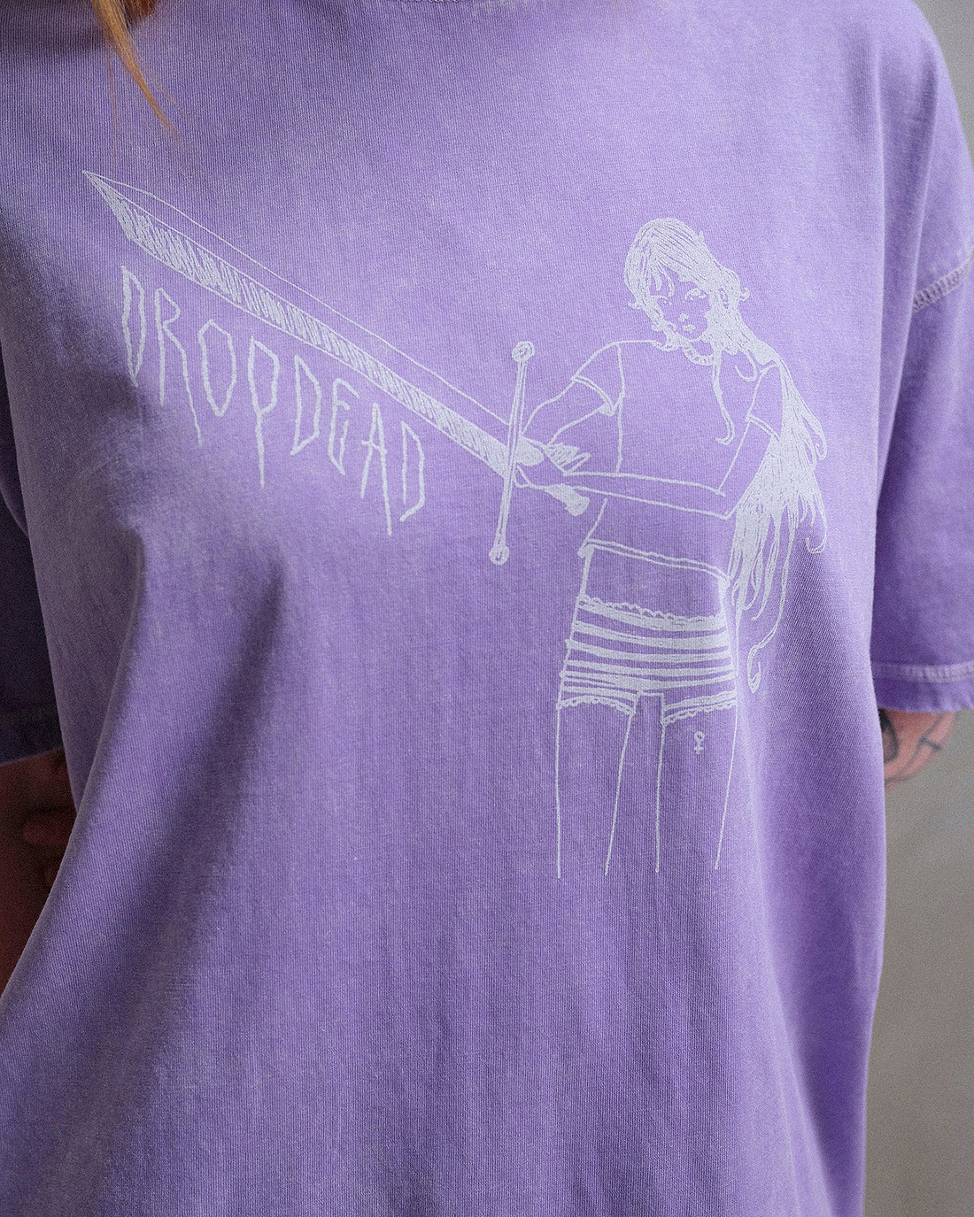 Drop Dead Iness Purple Ecom -- Woman