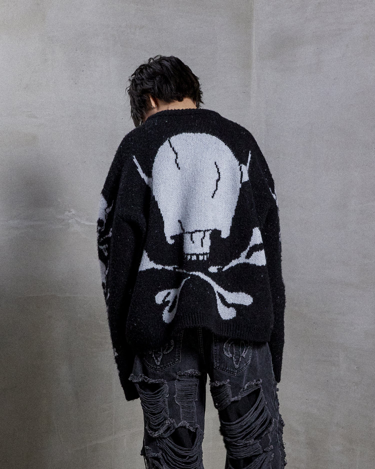 X'd Out Boxy Knit