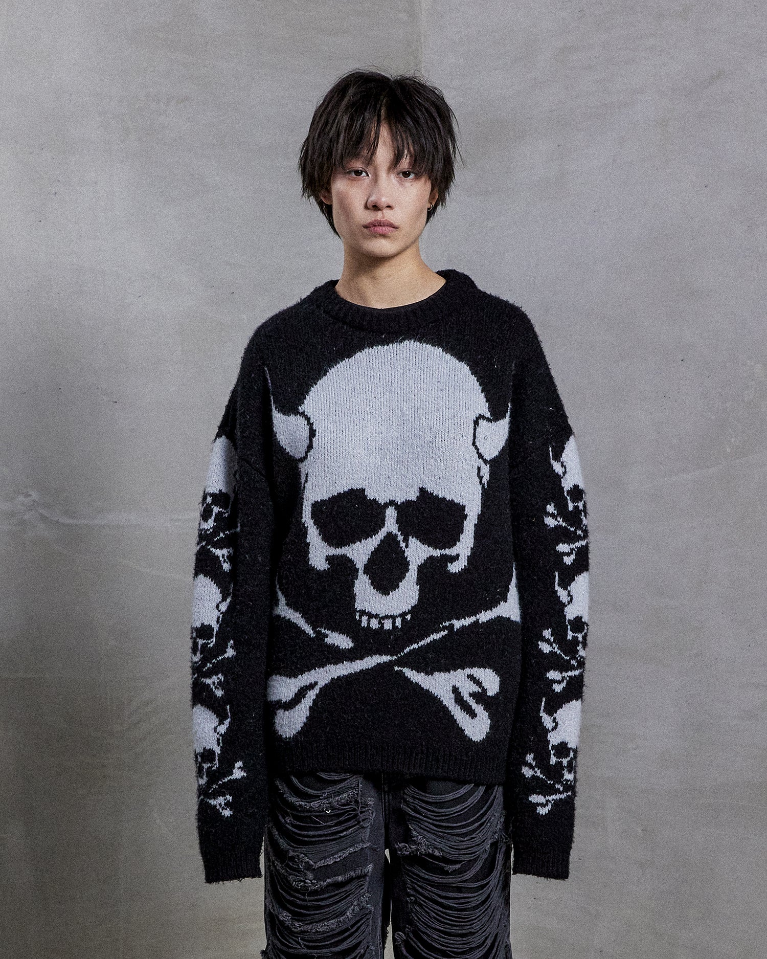 X'd Out Boxy Knit
