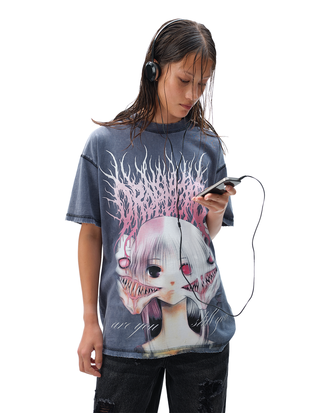 Split Boxy T-Shirt