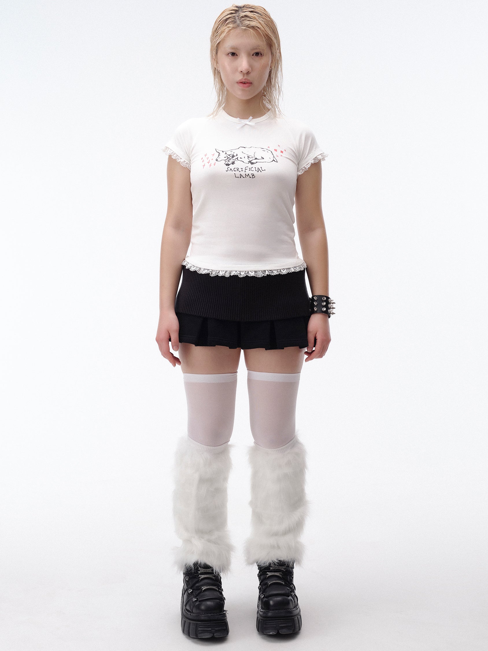 The Offering Baby Tee – DROP DEAD CLOTHING