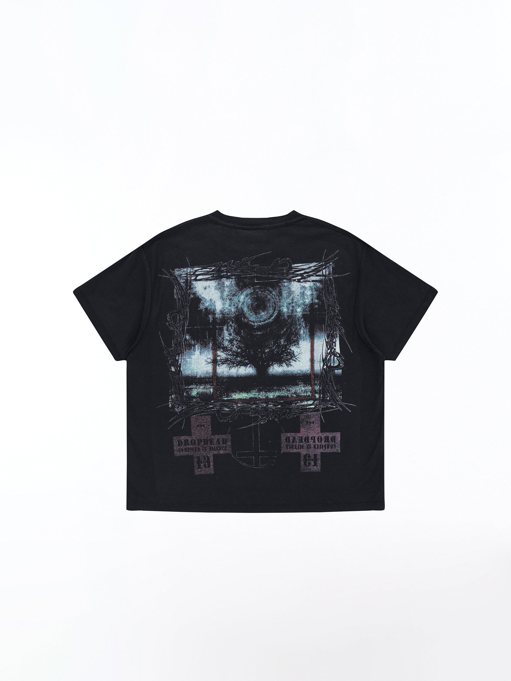 Institute Boxy T-shirt – DROP DEAD CLOTHING