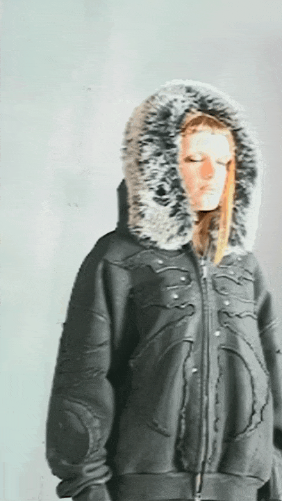Ryuk Fur Hoodie